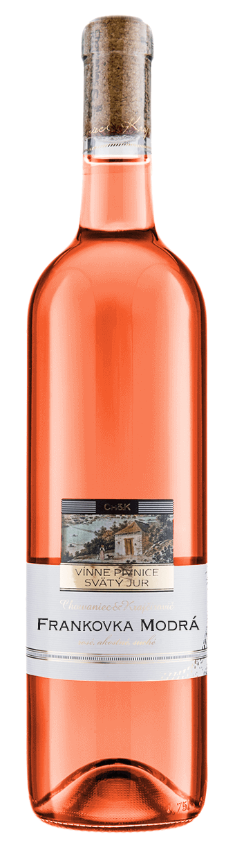 Chowaniec & Krajčírovič - Frankovka modrá – rosé - akostné, suché